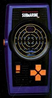 1980s BANDAI SUBMARINE ELECTRONIC HANDHELD VINTAGE TOY GAME ARCADE 