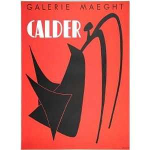 Stabile Noir 1959 by Alexander Calder. size 18.5 inches width by 25 