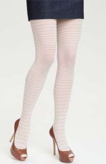 DKNY Horizontal Stripe Tights  