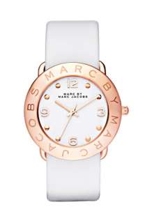 MARC BY MARC JACOBS Amy Leather Strap Watch  