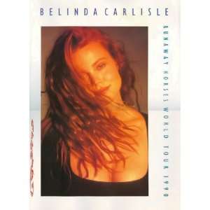 BELINDA CARLISLE 1990 RUNAWAY TOUR PROGRAM BOOK