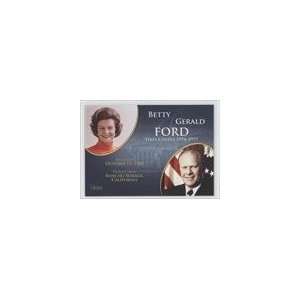   First Couples #FC36   Gerald R. Ford /Betty Ford Sports Collectibles
