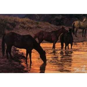  Watering Hole At Redlands (Le) by Bill Owen. Size 0 