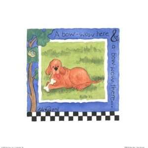 Bow Wow   Poster by Lila Rose Kennedy (8x8)