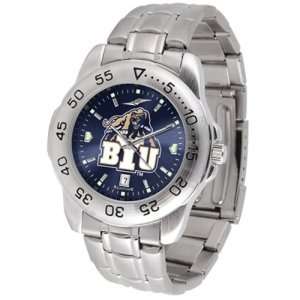 Brigham Young Cougars NCAA AnoChrome Sport Mens Watch (Metal Band)
