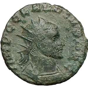 CLAUDIUS II Gothicus 268AD Rare Authentic Ancient Roman Coin VIRTUS w 