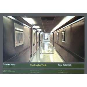 Elusive Truth Hospital Corridor by Damien Hirst. Best Quality Art 