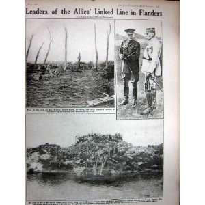  1917 WW1 Douglas Haig Anthoine Flanders Allenby Soldier 