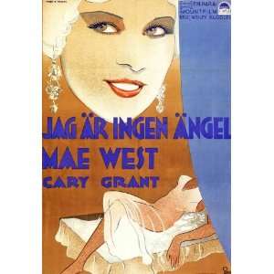   Movie Swedish B 11x17 Mae West Cary Grant Gregory Ratoff Edward Arnold