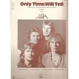  Sheet Music Only Time Will Tell ASIA 129 