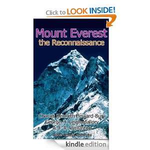 Mount Everest the Reconnaissance George H. Leigh Mallory, Charles 