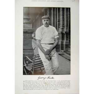 Sport Cricket 1895 George Porter Stewart Photograph