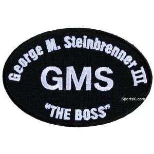  George The Boss Steinbrenner Patch  Arts, Crafts 