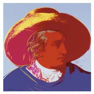  Goethe, c.1982 (Blue Shirt) Giclee Poster Print by Andy 