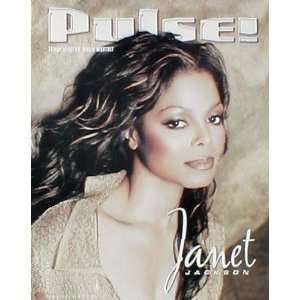 Janet Jackson (Pulse, Original) Music Poster Print   18 X 22.5