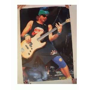  Pearl Jam Poster Jeff Ament Bassist Live Playing 