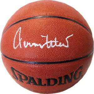  Signed Jerry West Basketball   Spalding Indoor Outdoor 