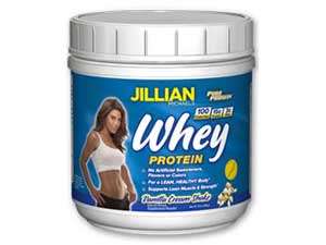 Jillian Michaels Natural Whey Protein, Pure Protein , Vanilla Cream 