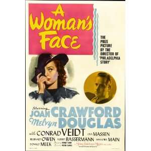  A Woman s Face (1941) 27 x 40 Movie Poster Style A