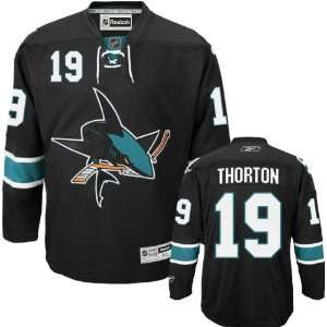 Joe Thornton Jersey Reebok Alternate #19 San Jose Sharks Premier 