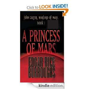 Princess of Mars John Carter, Warlord of Mars Edgar Rice Burroughs 