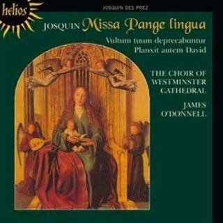 Josquin Missa Pange Lingua Audio CD ~ Choir of Westminster Cathedral