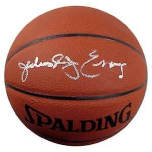 Julius Erving Signed 76ers Basketball