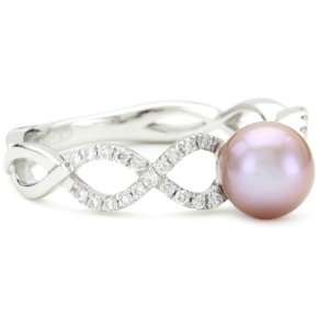  Katie Decker Stackable 18k White Gold Freshwater Pearl 