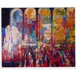 LeRoy Neiman Postcard Metropolitan Opera 1978