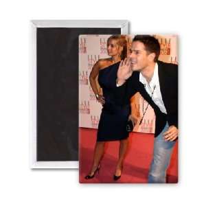 Jamie and Louise Redknapp   3x2 inch Fridge Magnet   large magnetic 