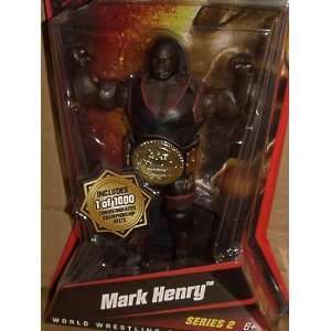  MARK HENRY 1 OF 1000 COMMEMORATIVE CHAMPIONSHIP GOLD CHASE 