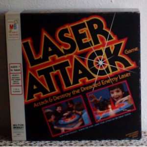    Vintage Laser Attack Game 1978 Milton Bradley 