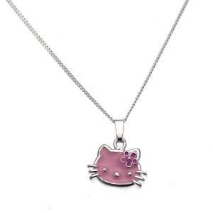  Missy Pink Cat Necklace Jewelry