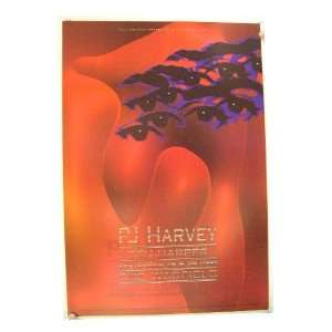  PJ Harvey Warfield Poster Ben Harper P.J. 