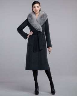 Plush Collar Coat  