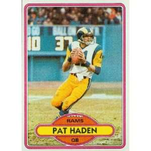  1980 Topps #445 Pat Haden   Los Angeles Rams (Football 