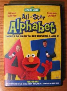 Sesame Street ALL STAR ALPHABET DVD 074645885797  