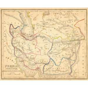  Whyte 1840 Antique Map of Persia