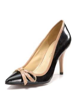 Enzo Angiolini Pumps   Leealder with Bow  