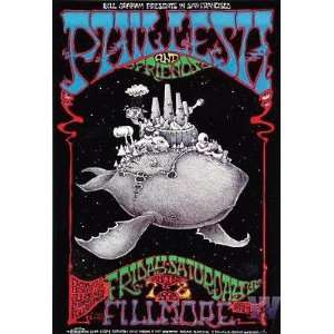  Phil Lesh Fillmore 1998 Concert Poster F337 Huckins