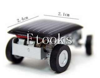 The smallest Solar Powered Race Car Racer Toy New  