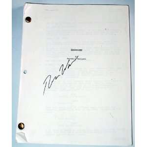 Randall Wallace Autographed Signed Tennessee Script