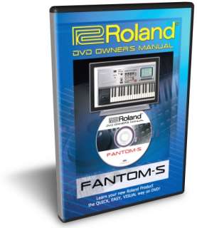 Roland Fantom S DVD Video Training Tutorial Help  