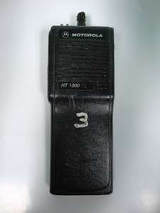 Motorola HT 1000 Radio H01KDC9AA3DN FCC ID AZ489FT3768 Handie Talkie 