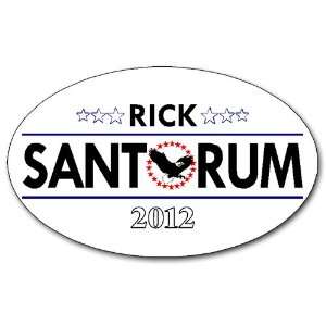 RICK SANTORUM for President 2012 Election   Bumper Sticker