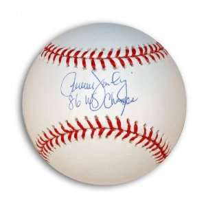 Ron Darling Autographed/Hand Signed MLB Baseball Inscribed 86 WS 
