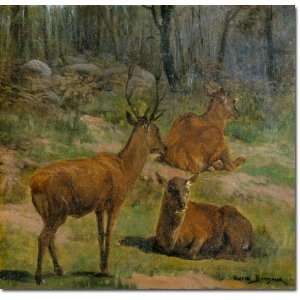  Hand Made Oil Reproduction   Rosa Bonheur   32 x 30 inches 