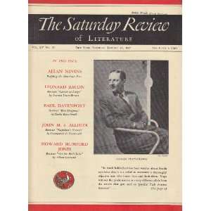  Saturday Review of Literature January 16, 1937 (Vol. XV 