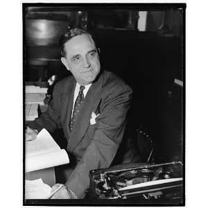   Senator Sherman Minton, Democrat of Indiana from a new