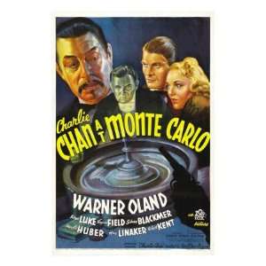  Charlie Chan at Monte Carlo, Warner Oland, Sidney Blackmer 